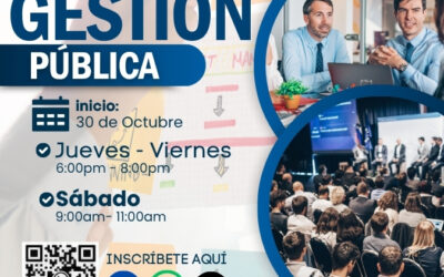 ¡Inscríbete en el Diplomado en Gestión Pública!